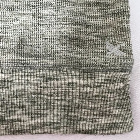 Eddie Bauer Women's Heather Gray Cowl Neck Long Sleeves Sweatshirt - Picture 6 of 7